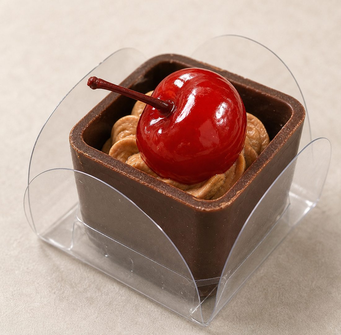Copinho de chocolate com cereja — docinho artesanal da Rosi Doces, Osasco